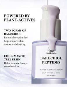 <span class=keywords><strong>Serum</strong></span> Wajah Bakuchiol Anti Penuaan Perbaikan Kerutan Alternatif <span class=keywords><strong>Retinol</strong></span> yang Lembut untuk Kulit Sensitif Penggunaan Siang Malam OEM <span class=keywords><strong>Serum</strong></span> Halus - Product Image 4
