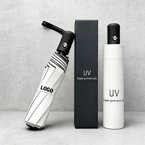 مظلات ترويجية كهدايا تجارية للمطر، مظلات محمولة بالجملة، مظلات قابلة للطي، مظلات مخصصة مع شعار - Product Image 1