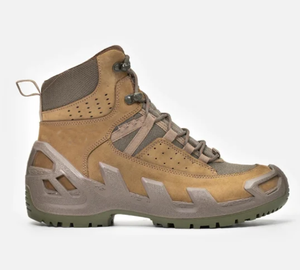TSB08 High Quality Cow Leather Suede Desert Short <b>Hiking</b> <b>Boots</b> Khaki Color Durable and Winter/Autumn Season Appropriate - Product Image 6