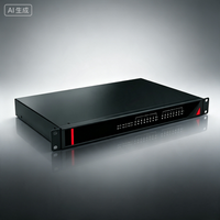 PC industriel embarqué 1U pour montage en rack, avec deux ports Ethernet Gigabit, fabricant d'ordinateurs industriels embarqués