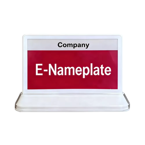 ज़ेक्फेलेक कस्टम 7.5 इंच डबल-पक्षीय ई-स्याही कागज स्क्रीन प्लास्टिक एक्रिलिक इलेक्ट्रॉनिक सम्मेलन बैठक नाम कार्ड नाम कार्ड नेमप्लेट - Product Image 1