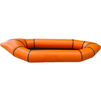 Nouveau Kayak Gonflable Pliable 2026 pour 1-2 Personnes en TPU PVC, Haute Vitesse, Écologique, pour Aventures en Rivières et Rafting en Eau Verte