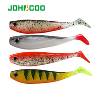 JOHNCOO — leurre Swimbait souple pour la pêche, appât artificiel de type poisson nageur idéal pour la pêche à la carpe, 115mm, 11.4g