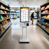 Machine de paiement pour cantine, kiosque tactile pour restauration rapide, machine de libre-service personnalisée, kiosque POS, terminal de point de vente à écran tactile – Ventes Flash