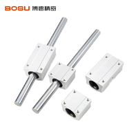 Blocs de guidage linéaires carrés en alliage d'aluminium SBR12 spécialisés pour machines CNC à glissière linéaire