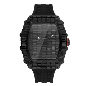 Reloj de Cuarzo de Lujo con Incrustaciones de <span class=keywords><strong>Diamantes</strong></span> para Hombre y Mujer, Estilo Hip Hop, Nueva Joyería en Oferta - Product Image 4