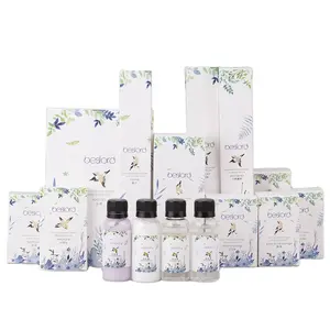 Elegance Khách Sạn Cung Cấp Kích Thước Khách Sạn Tiện Nghi Dùng Một Lần Khách Sạn Shower Gel Conditioner Soap Và Dầu Gội Kit Set