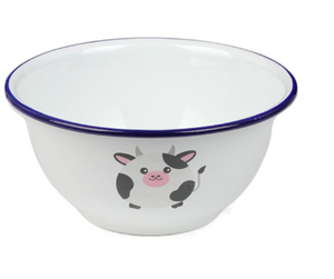 Handmade Cast Iron Enamelware Pet Cute <b>Camping</b> Bowl 300ml-400ml Capacity Keeps Drinks Hot/Cold - Product Image 3