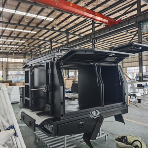 Toldo plano de ajuste personalizado resistente a la corrosión con caja para perros Bandeja Ute para todos los modelos populares Ute Cama de camión Ecocamper - Product Image 5