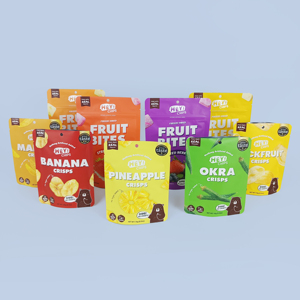 Sacs à fermeture éclair en plastique personnalisés pour l'emballage de sacs d'emballage de fruits secs sac de cueillette et de mélange de bonbons pochette debout avec feuille - Product Image 6