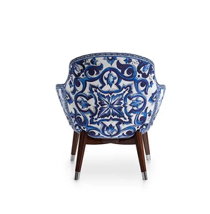 Modern Light Luxury Fabric Chair Durable Soft Eco-Friendly Leisure Single <strong>Armchair</strong> for Living Room Bedroom Villa Hotel Use - Product Image 3