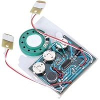 Module audio vocal enregistrable 30S, sensible à la lumière et à commande par touches, puce sonore programmable pour carte de vœux DIY