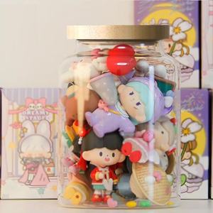 צנצנת אחסון זכוכית בורוסיליקט איכותי למזון עבור מזון עבור קליפת מנדרינה מיובשת כמוסות תה קפסולות קפה דגנים פריטים אחרים אטומים - Product Image 3