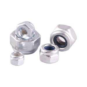 M2 M2.5 M3 M4 M5 Galvanized Steel Self Locking Nuts Zinc Plated For Model Aircraft <b>Fasteners</b> - Product Image 1