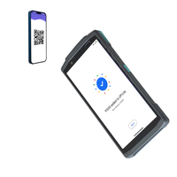 Terminal POS inteligente móvil Bluetooth inalámbrico 1D/2D/NFC con Android 10 de 2 + 16GB con escáner de código de barras, con escáner de código de barras, 2 + 16GB