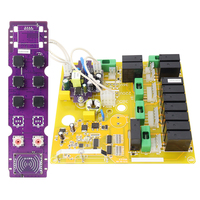 Control Remoto Inalámbrico Industrial Recargable a Prueba de Agua para Grúa, Interruptor de Botón Metálico Encendido/Apagado, IP67