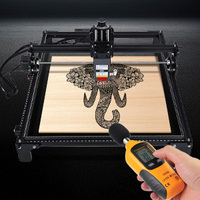 Nouveau module laser haute précision 40W avec assistance pneumatique, tête laser bleue 450nm pour routeur CNC, découpe de bois, gravure et gravure de médailles pour chiens