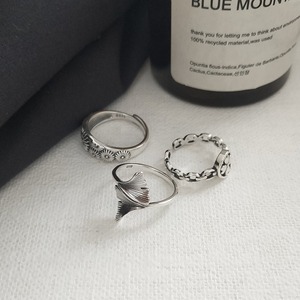 S925 Sterling Silver Daisy <b>Open</b> <b>Ring</b> For Women Flower Design Retro Minimalist Style Index Finger Jewelry Everyday Wear - Product Image 2