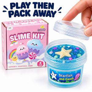 Divertido Kit de Juego Sensorial Creativo, Slime Ecológico, Colorido y No Tóxico, Juguete de Plastilina, Venta al por Mayor de Fábrica, Entretenimiento para Niños - Product Image 5