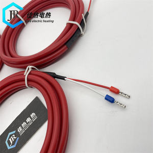 Jiale PT100 4 * 50毫米软硅胶热阻温度传感器高精度 - Product Image 3
