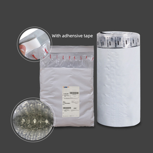 Self Adhesive Shockproof Space Saving Inflatable <b>Bubble</b> Mailer Film <b>Rolls</b> for Shipping Packaging - Product Image 2