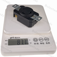 NEMA L6-30P 30 Amp 250 Volt Twist Lock Fiche mâle USA 3 pôles Mise à la terre de qualité industrielle Fiche de générateur électrique à 3 broches