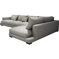 Canapé sectionnel de grande taille de style nordique-italien moderne, garni d'éponge, ensemble détachable Guifei, pour hôtel