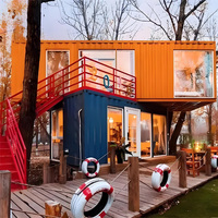 Conteneurs de magasin mobiles modernes Trendy House Global, boutiques en bois, mini-cabines et kiosques, expédiés directement de l'usine