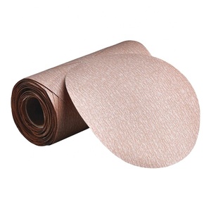 Prix usine A275 <span class=keywords><strong>PSA</strong></span> support plus longue durée de vie et taux de coupe plus rapide P600 127mm x 175pcs rouleau de disque de sable