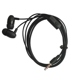 便宜的新产品入耳式有线运动耳机高音质3.5毫米有线耳机设计的手机