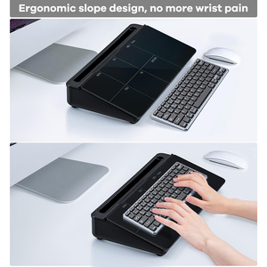 <span class=keywords><strong>Organizador</strong></span> de <span class=keywords><strong>Escritorio</strong></span>, Alfombrilla para <span class=keywords><strong>Escritorio</strong></span> de Computadora, Soporte para Teclado, Pizarra de Borrado en Seco, Pizarra Blanca Pequeña de Vidrio para <span class=keywords><strong>Escritorio</strong></span> - Product Image 5
