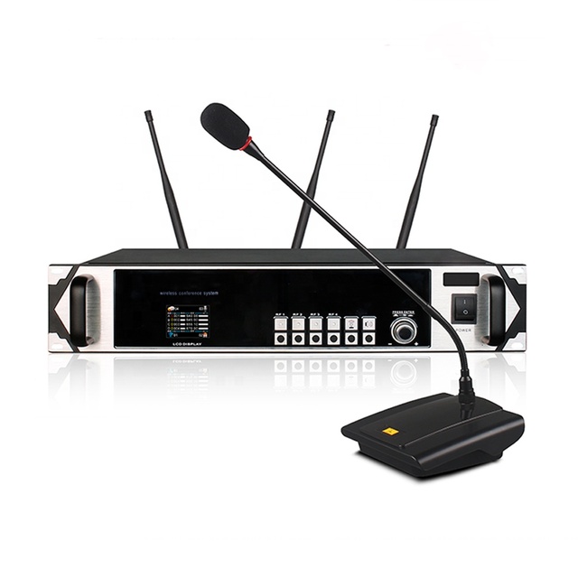 WM-9000 Professional Discussion Hand in Hand Digital Conference System Conference Multimedia Wireless Microphone Gooseneck
