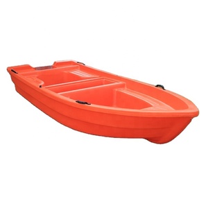 Hot Sell Double Deck 6 Persons 3.6 Meter High Density PE Plastic Motor Boat for Fishing