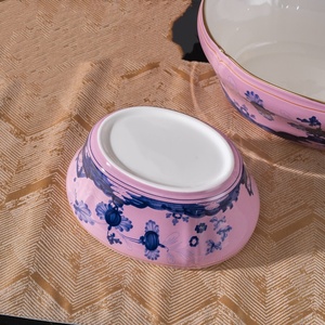 Ensemble de vaisselle en céramique écologique européenne, bol à salade 7+10 pouces, pour la maison et les fêtes - Product Image 2