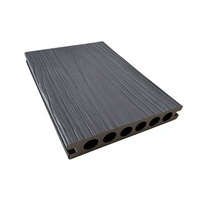Dalles de terrasse en WPC imperméables et résistantes aux fissures, panneaux de revêtement en composite bois-plastique pour terrasse et escalier