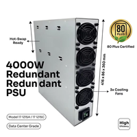 PSU Server Daya Tinggi 4000W 80 Plus / Catu Daya Redundan Pendinginan Canggih untuk Pusat Data Cluster HPC Stok Operasi 24/7