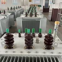 Transformateur de distribution triphasé immergé dans l'huile S11, entrée 3KV 6KV 11KV, sortie 400V, 50HZ, haute isolation