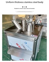 Automatische snijmachine voor fruit, aardappelen, uien en groenten/onderwaartse druk fruit- en groentesnijder
