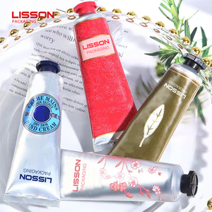 <span class=keywords><strong>Tube</strong></span> de lotion dentifrice crème mains <span class=keywords><strong>en</strong></span> aluminium métallique pliable personnalisé écologique pour emballage cosmétique - Product Image 1