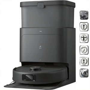 Robot de nettoyage intelligent N30 Pro Omni à prix abordable avec séchage à air chaud, balayage, lavage, auto-nettoyage pour poils d'animaux domestiques - Product Image 3