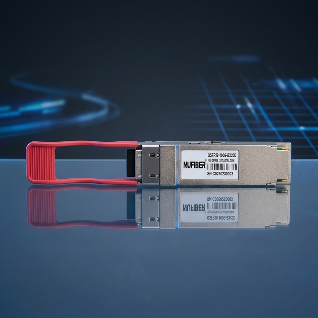 100G BIDI QSFP28 LR1 10km 20km ER1 30km 40km LC Optical Transceiver Compatible with cisco Mikrotik Fiber Optic Transceivers