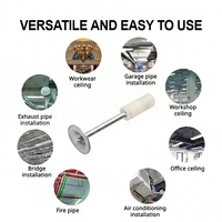 Clous de toiture ronds miniatures SDIOU, clous intégrés pour plafond, silencieux mais puissants, clous ignifuges