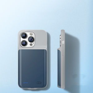 6800 MAh Matte Skin Recargable Paquete de batería extendida Cargador de energía Funda de teléfono para iPhone 16 15 - Product Image 2