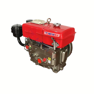 Moteur diesel monocylindre 4 temps Tengka R180 7HP 8HP refroidi par eau avec démarrage au pied et roulement - Product Image 2