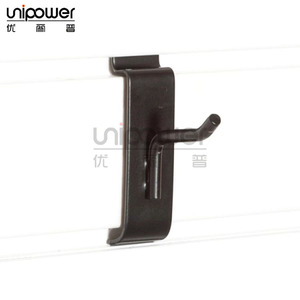 Universal Slotted Panel <b>Hooks</b> Black Powder Coated Carbon Steel 30kg Load Kitchen Wall Storage <b>Tool</b> <b>Hooks</b> Single <b>Hook</b> Type - Product Image 2