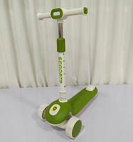 Trottinette pliable pour enfants de 1 à 5 ans, trottinette pour bébé réglable en hauteur, légère, à une seule plaque