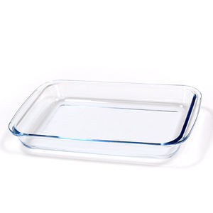 2 plateaux de cuisson professionnels en verre, pour baguette française, ensemble de 3 plats de cuisson - Product Image 5
