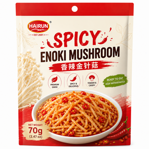Relleno de Tacos con Sabor Intenso, Comida Mexicana, Champiñones Enoki Ligeramente Picantes - Product Image 1