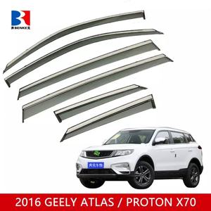 Accessoires de voiture, déflecteurs de vent, visières de ventilation, pare-pluie pour GEELY ATLAS PROTON X70 - Product Image 2