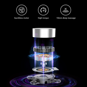 Máquina masajeadora portátil de mano profesional Beoka, pistola de masaje de tejido profundo eléctrica de aleación de titanio de alta calidad, Body Pro 6 - Product Image 4